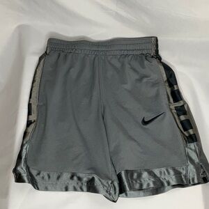 Nike Dri-Fit Gray Athletic Shorts Kids Size Medium